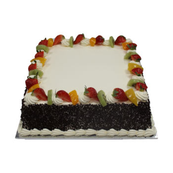 Square Mixed Fruit Cake